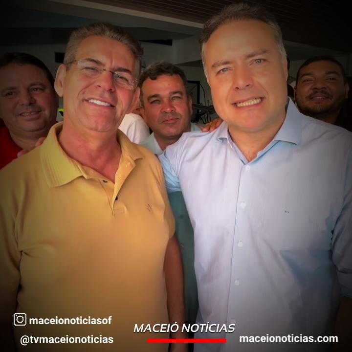 Ministro dos transportes, Renan filho, apoia a candidatura de Geo Cruz para Ibateguara