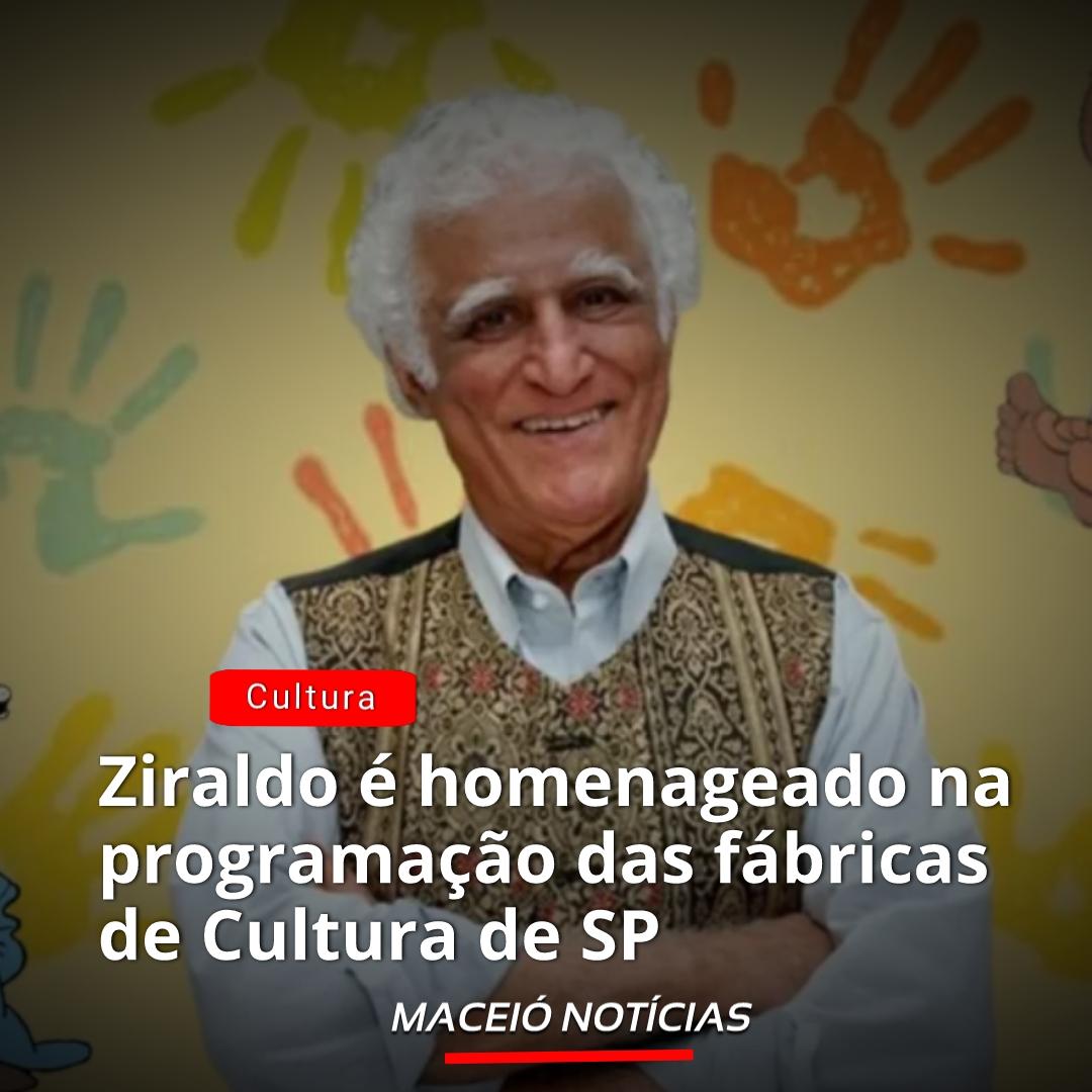 Ziraldo é homenageado na programação das fábricas de Cultura de São Paulo
