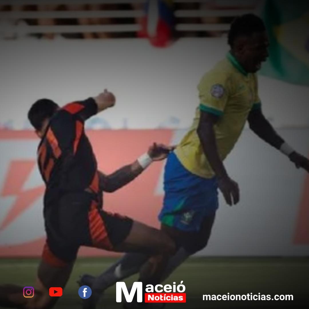 Conmebol admite erro no lance do Vinícius Jr. no jogo do Brasil x Colômbia