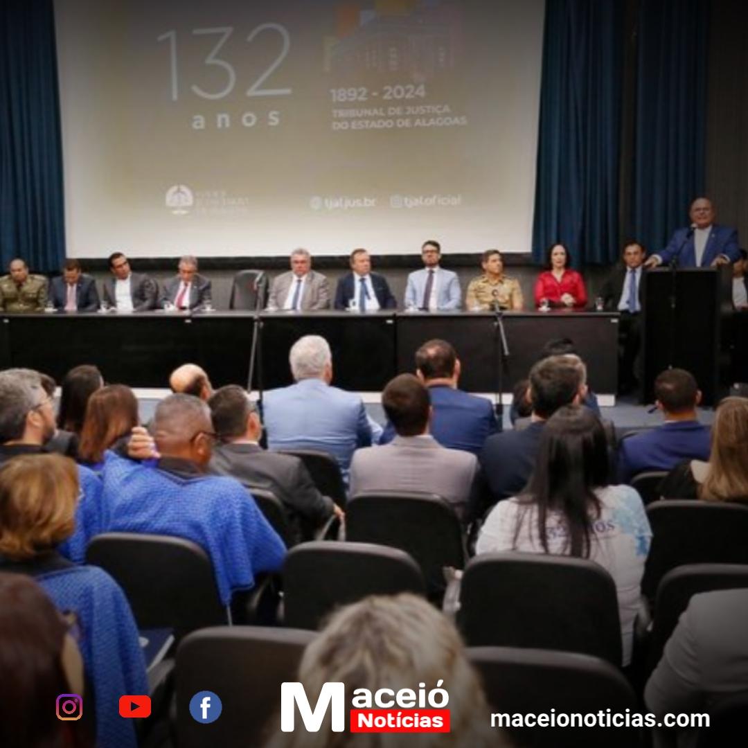 Tribunal de Justiça de Alagoas comemorou 132 anos com evento na Esmal