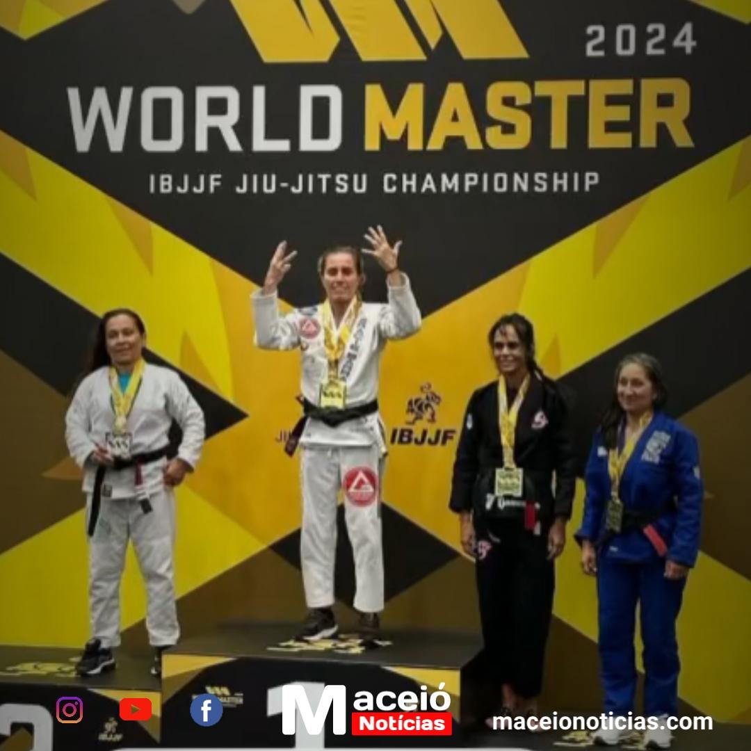Alagoana Bianca Andrade é octacampeã mundial de jiu-jitsu nos EUA