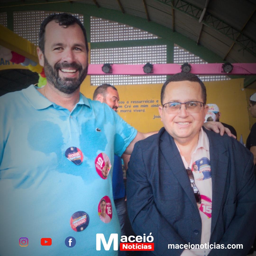 Liderança: Pastor Luiz Hamilton marca presença na campanha de Fernando Hollanda