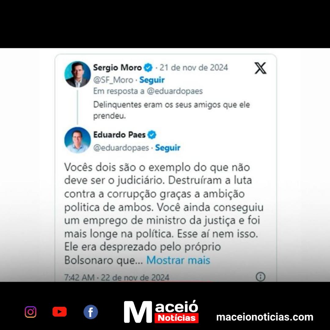 Disputa acalorada: Paes chama Moro e Bretas de 