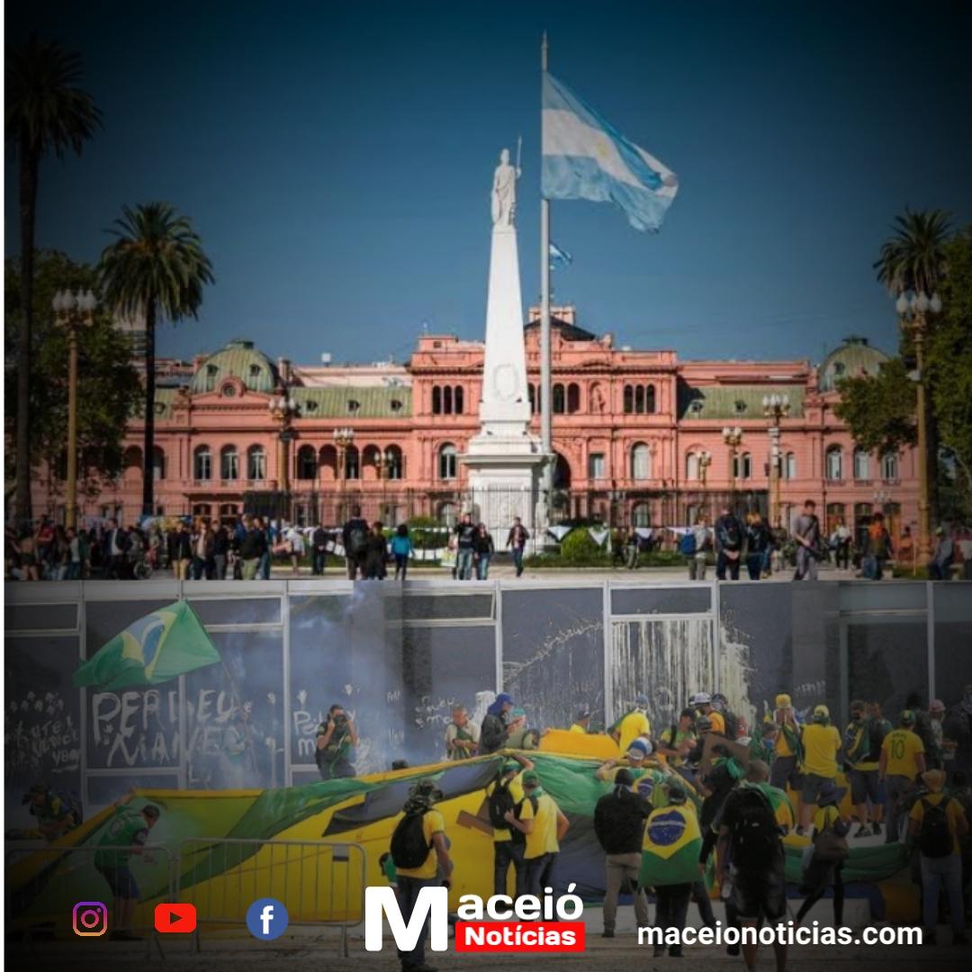 Justiça Argentina manda prender 61 envolvidos no 8 de janeiro