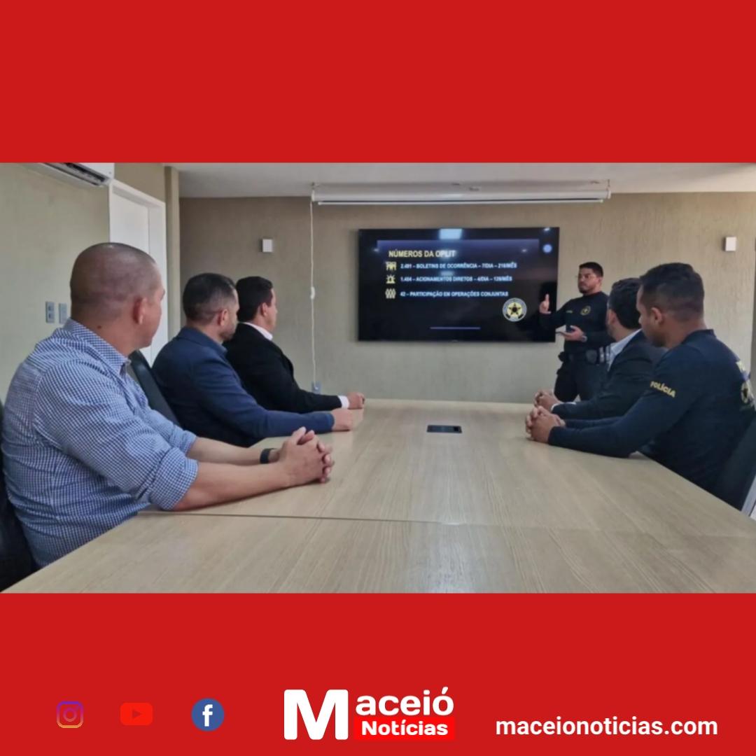 Oplit apresenta resultados de 2024 à Secretaria de Segurança Pública