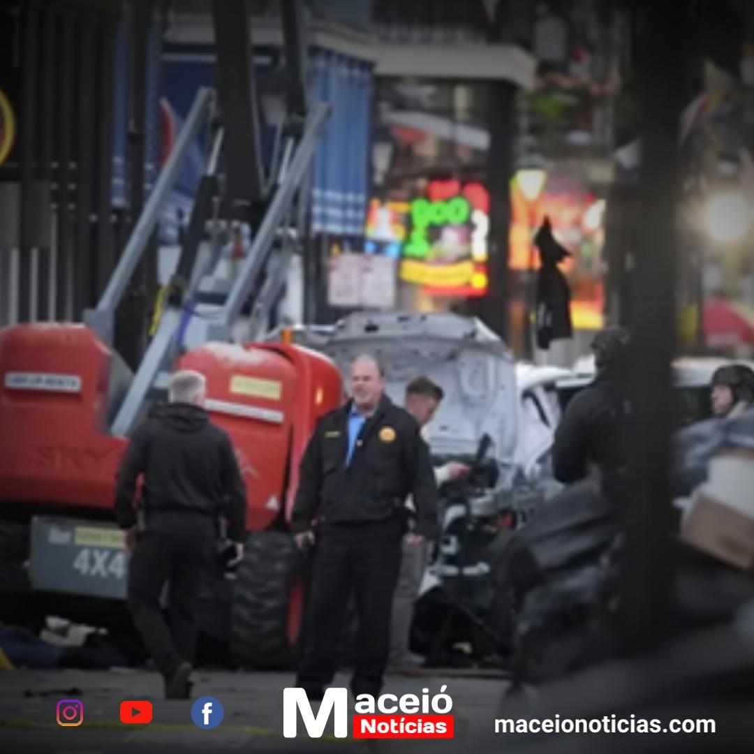 Atropelador que matou 10 pessoas nos EUA é abatido em ação policial.