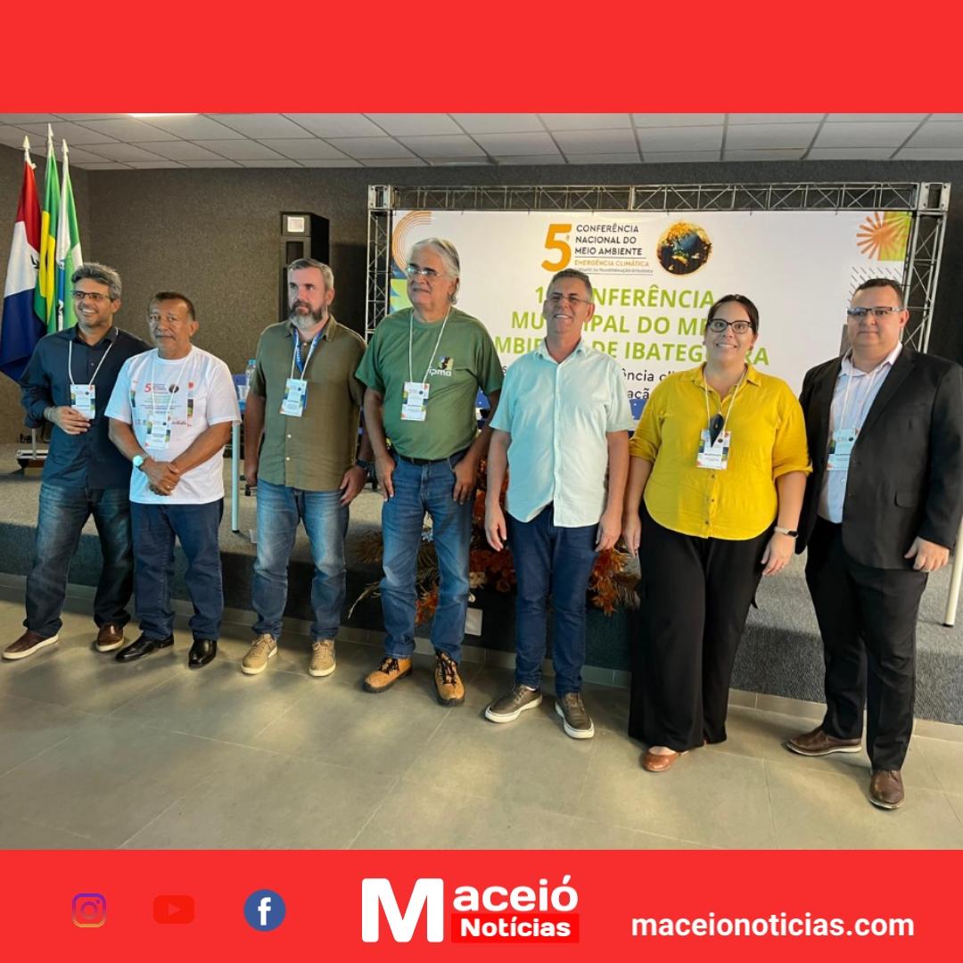 Prefeito Geo Cruz participa de conferência sobre Meio Ambiente em Ibateguara