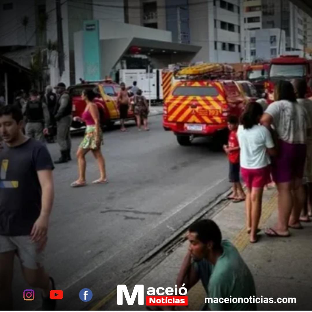 Tragédia na Pajuçara: militar morre em incêndio em hotel