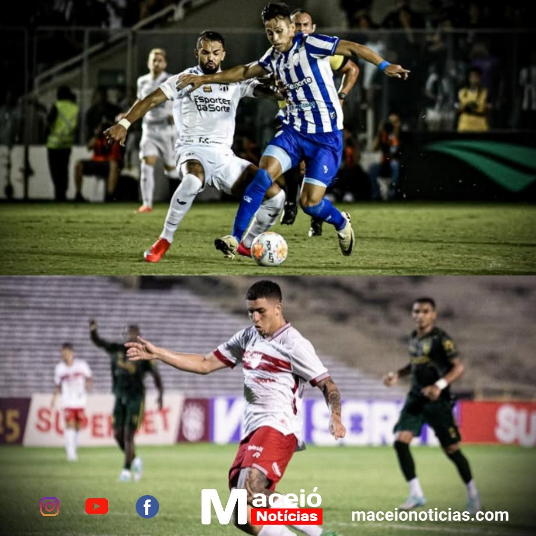 CSA perde a primeira, e CRB arranca empate na Copa do Nordeste