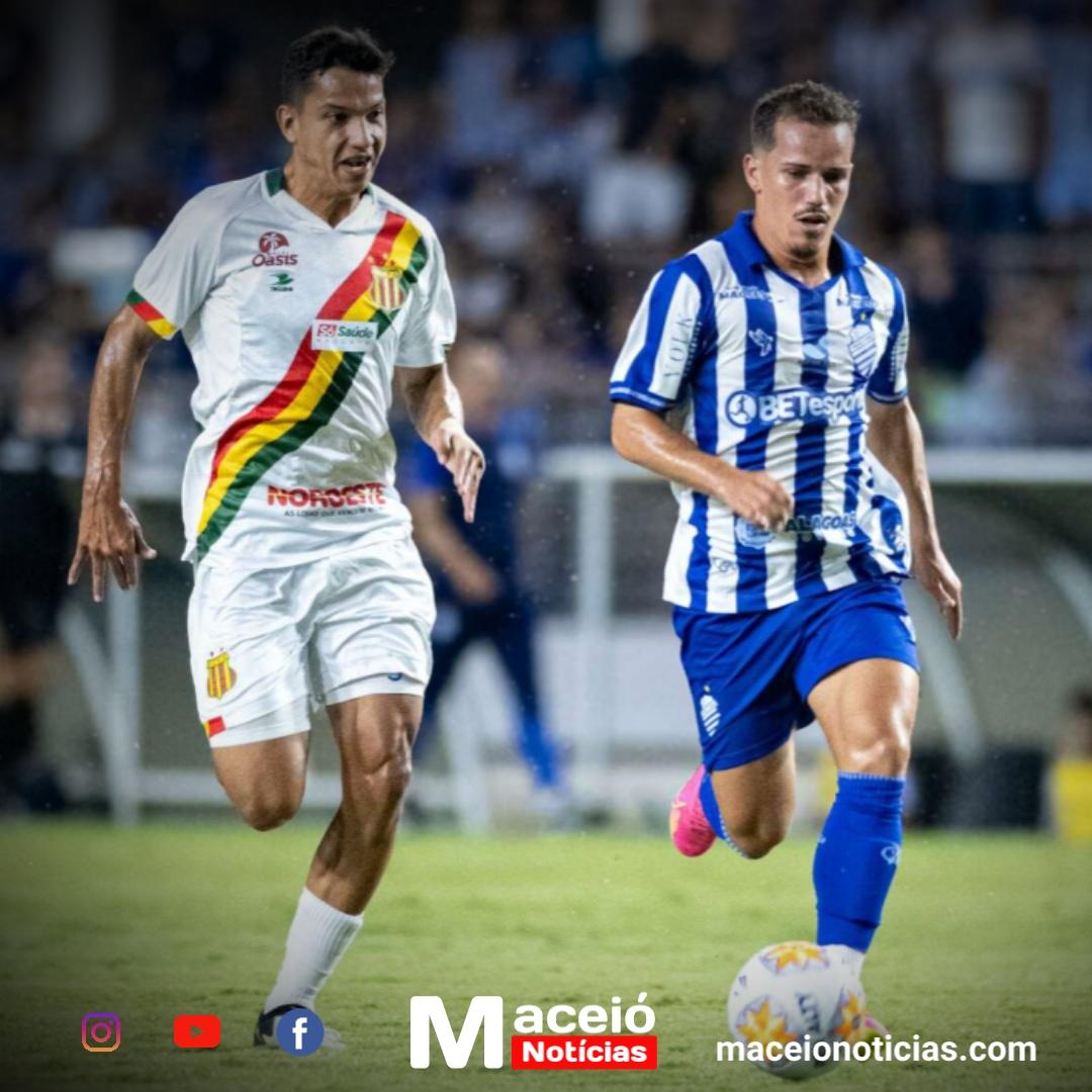 Noite azulina: CSA aplica goleada no Sampaio Corrêa no Rei Pelé