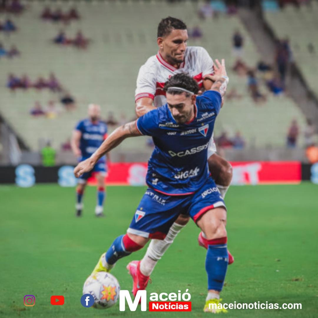 CRB derrota o Fortaleza fora, mas se despede da Copa do Nordeste