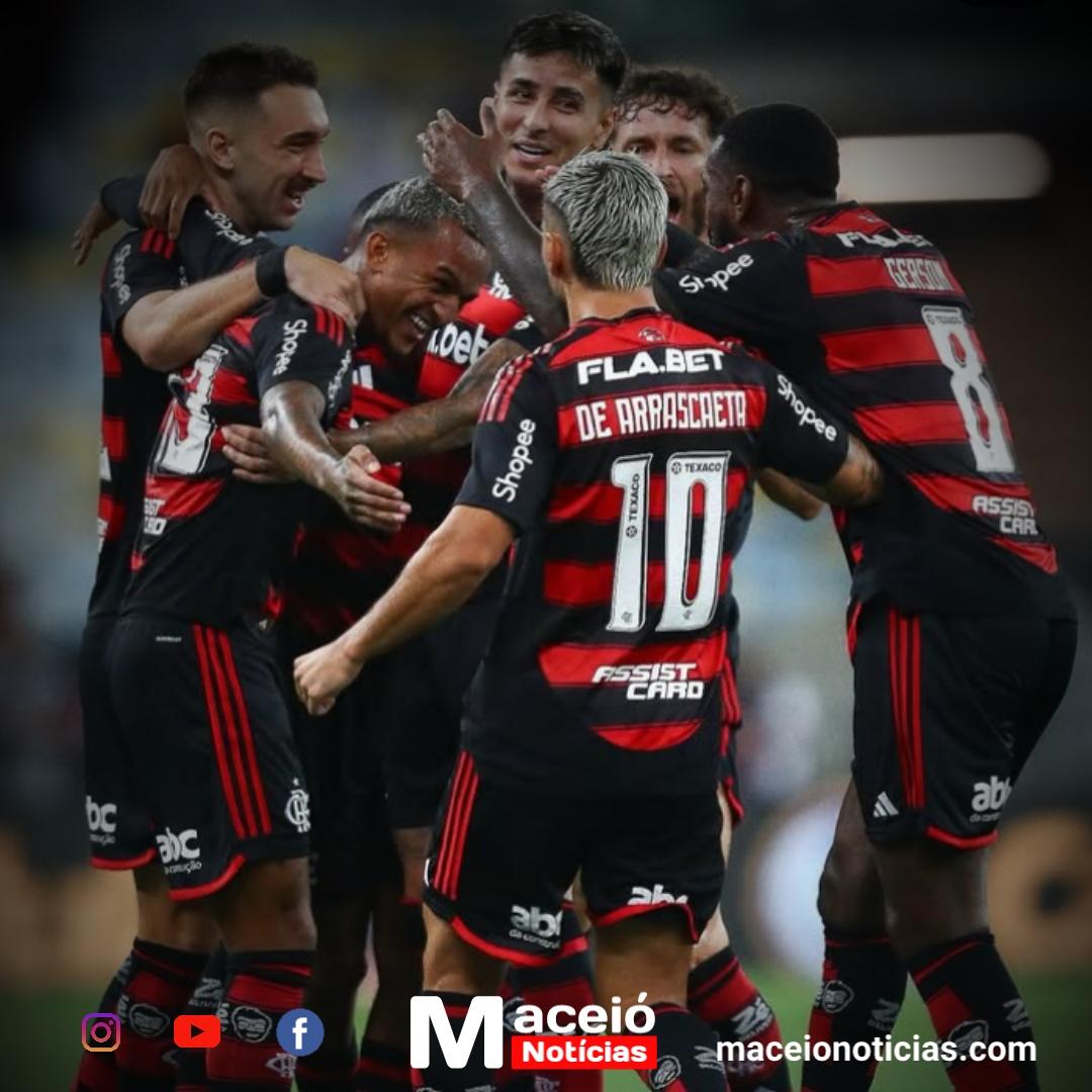 Flamengo vence o Fluminense e abre vantagem na final.