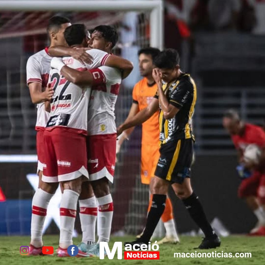 CRB derruba o Volta Redonda e dorme na ponta da Série B