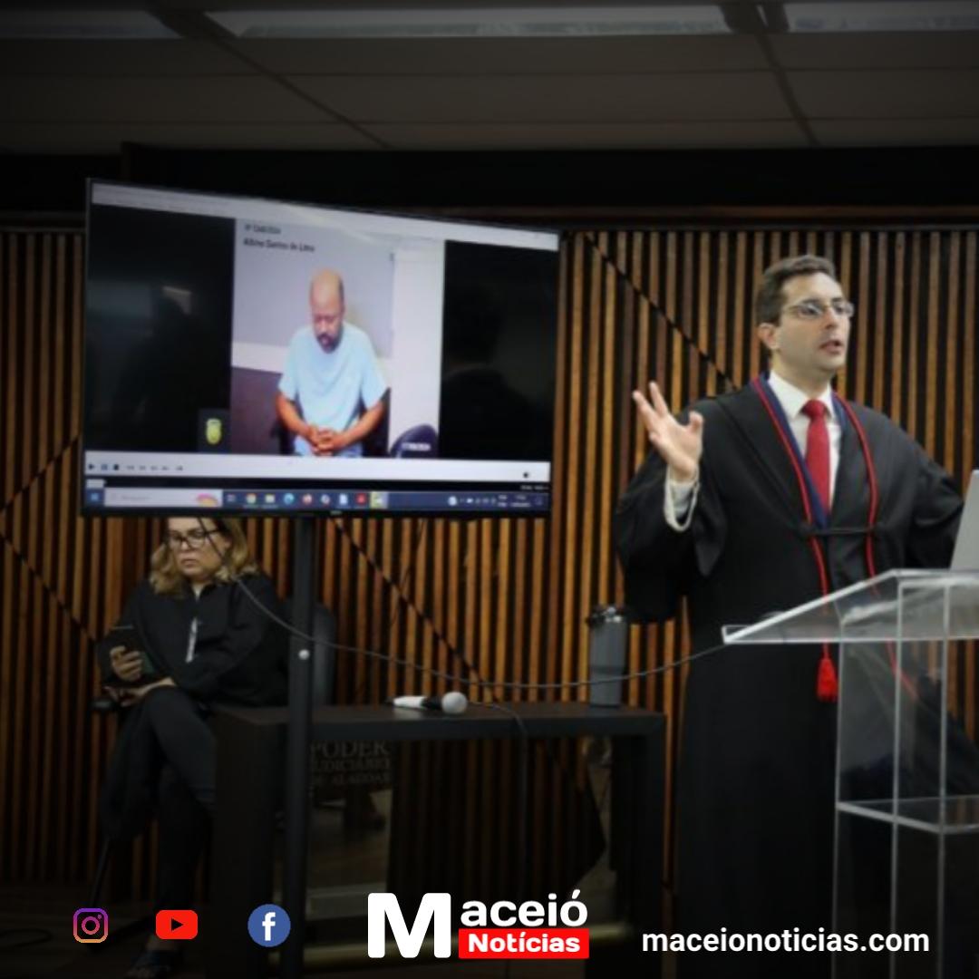 Justiça condena Albino Santos a 37 anos de prisão em Maceió