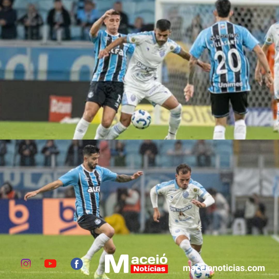 CSA empata com o Grêmio em Porto Alegre e avança para as oitavas da Copa do Brasil