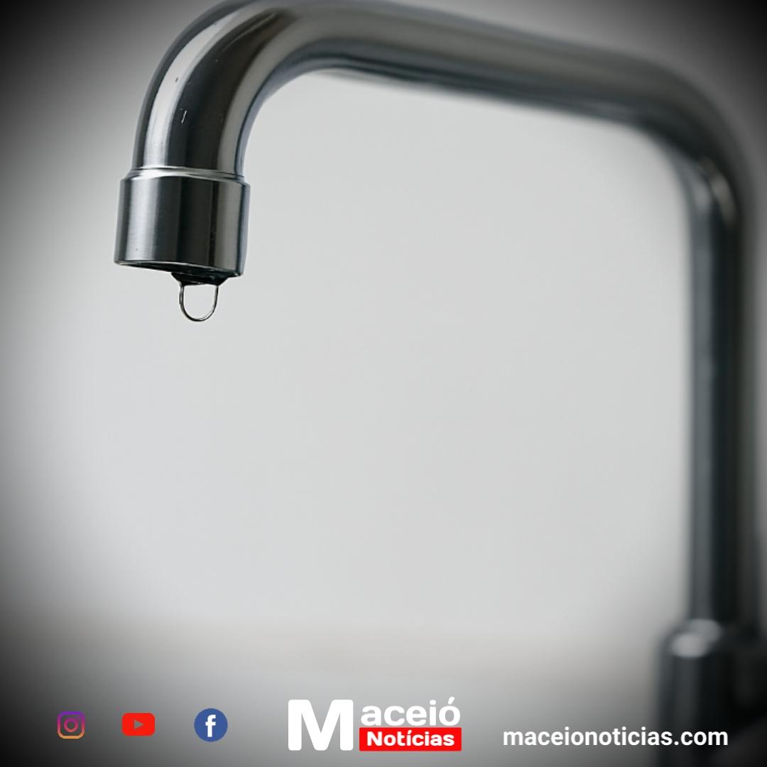 Falta de água vai atingir mais de 15 bairros de Maceió na terça (20)