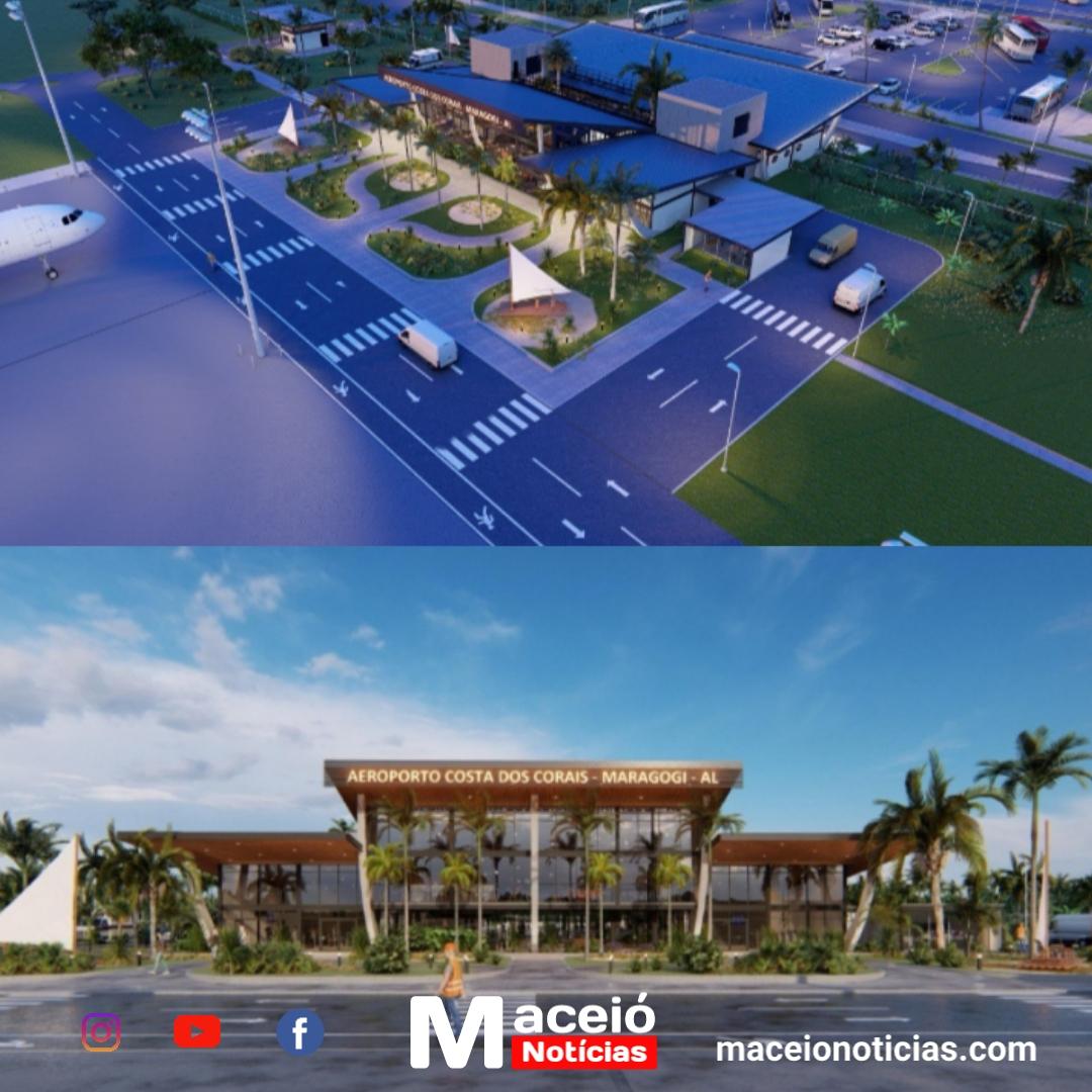Governo de Alagoas dá primeiro passo para viabilizar Aeroporto de Maragogi com novo edital
