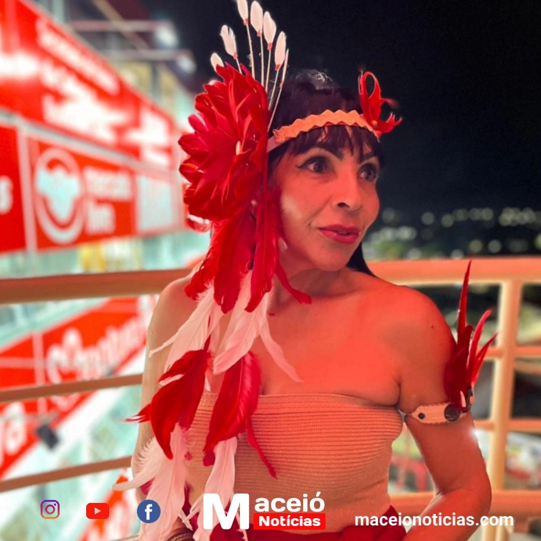 Ana Monteiro representou Alagoas no maior festival de cultura do mundo em Parintins