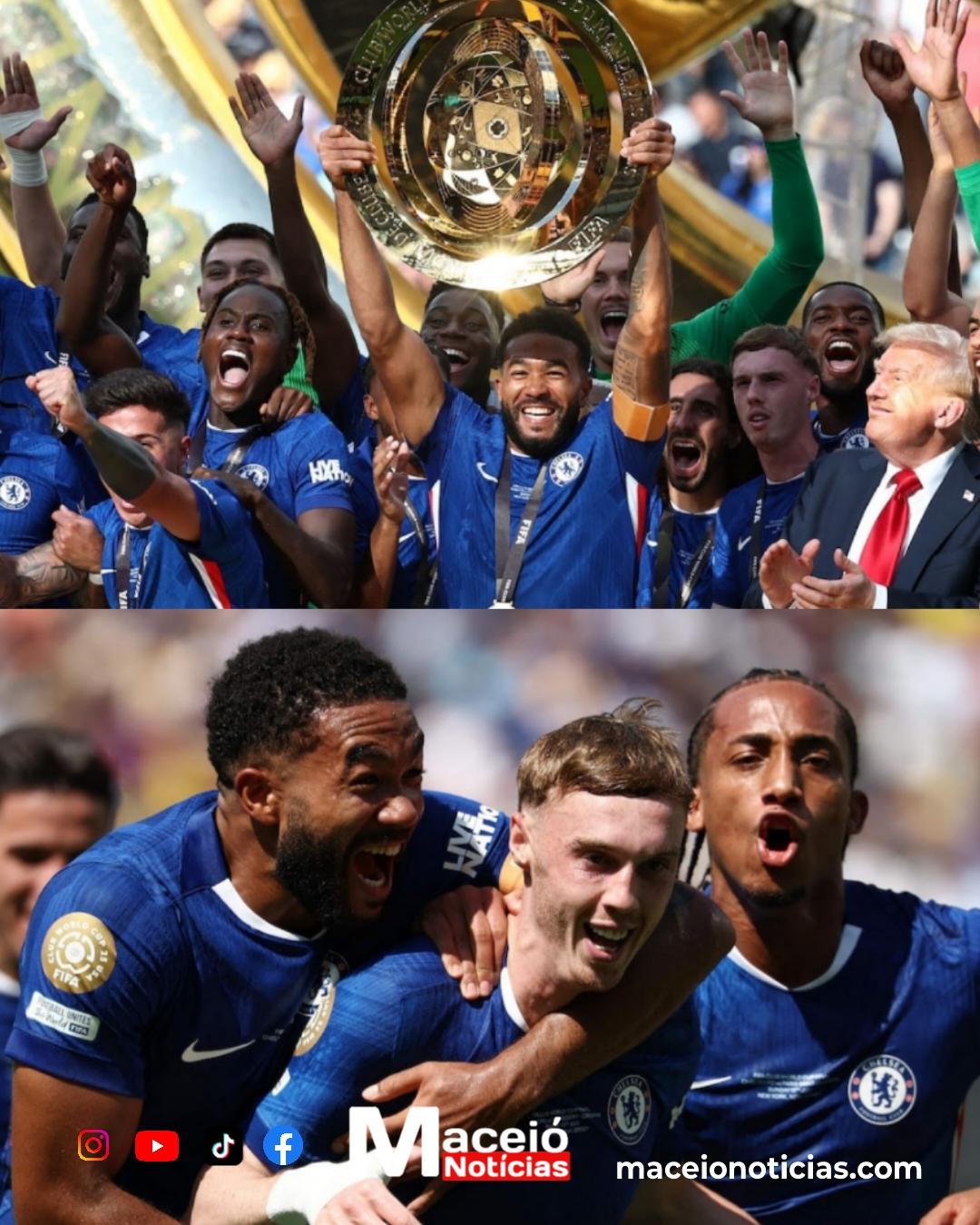 Chelsea faz história e levanta o inédito título Mundial de Clubes