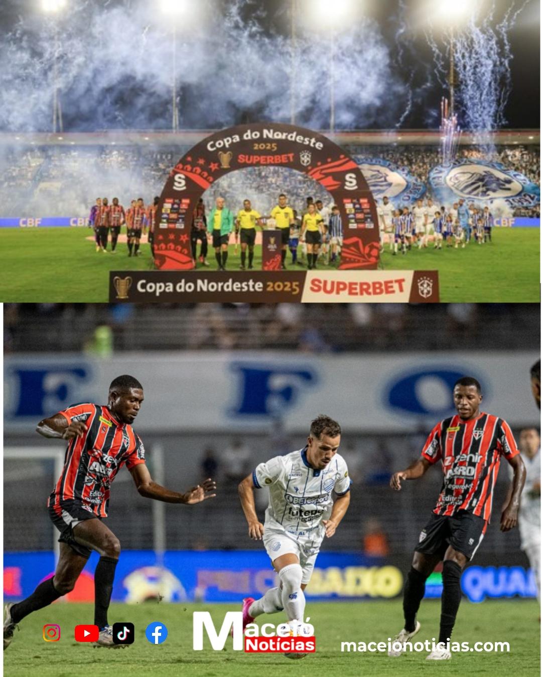 Classificado! CSA supera o Ferroviário e garante vaga na semifinal do Nordestão