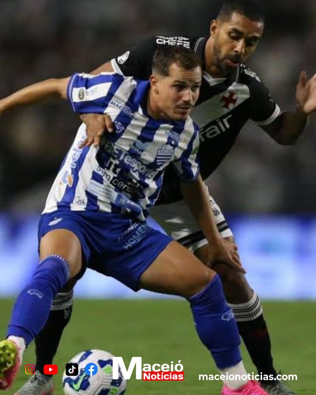 CSA segura Vasco no Rei Pelé e deixa vaga na Copa do Brasil em aberto