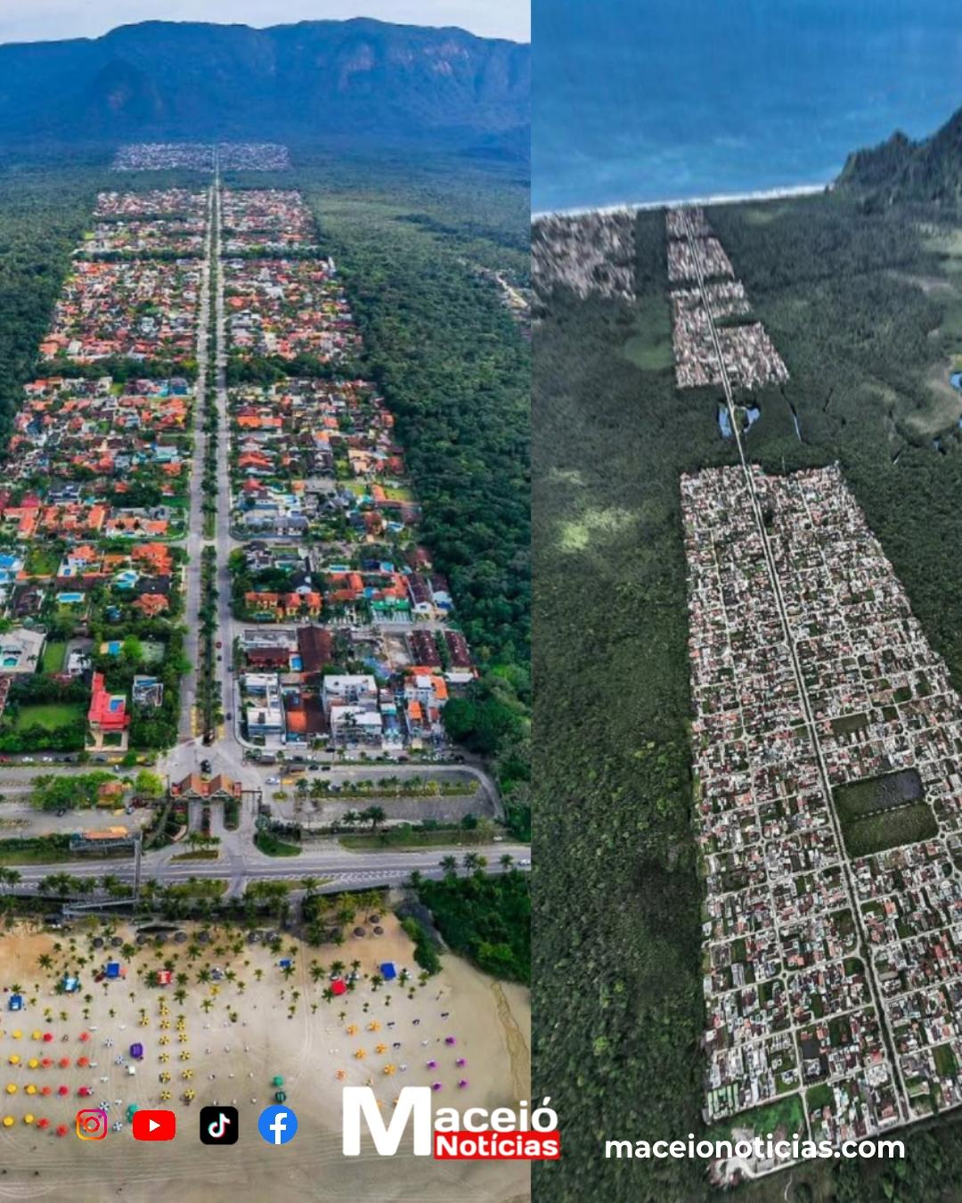 Do litoral norte de SP para o mundo: Boracéia ganha os céus da internet