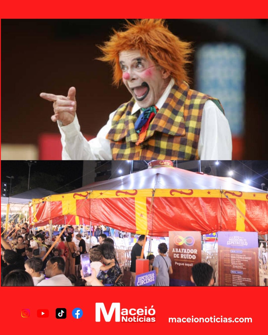 Festival de Circo de Alagoas transforma Maceió e Arapiraca em palco de magia e aventura