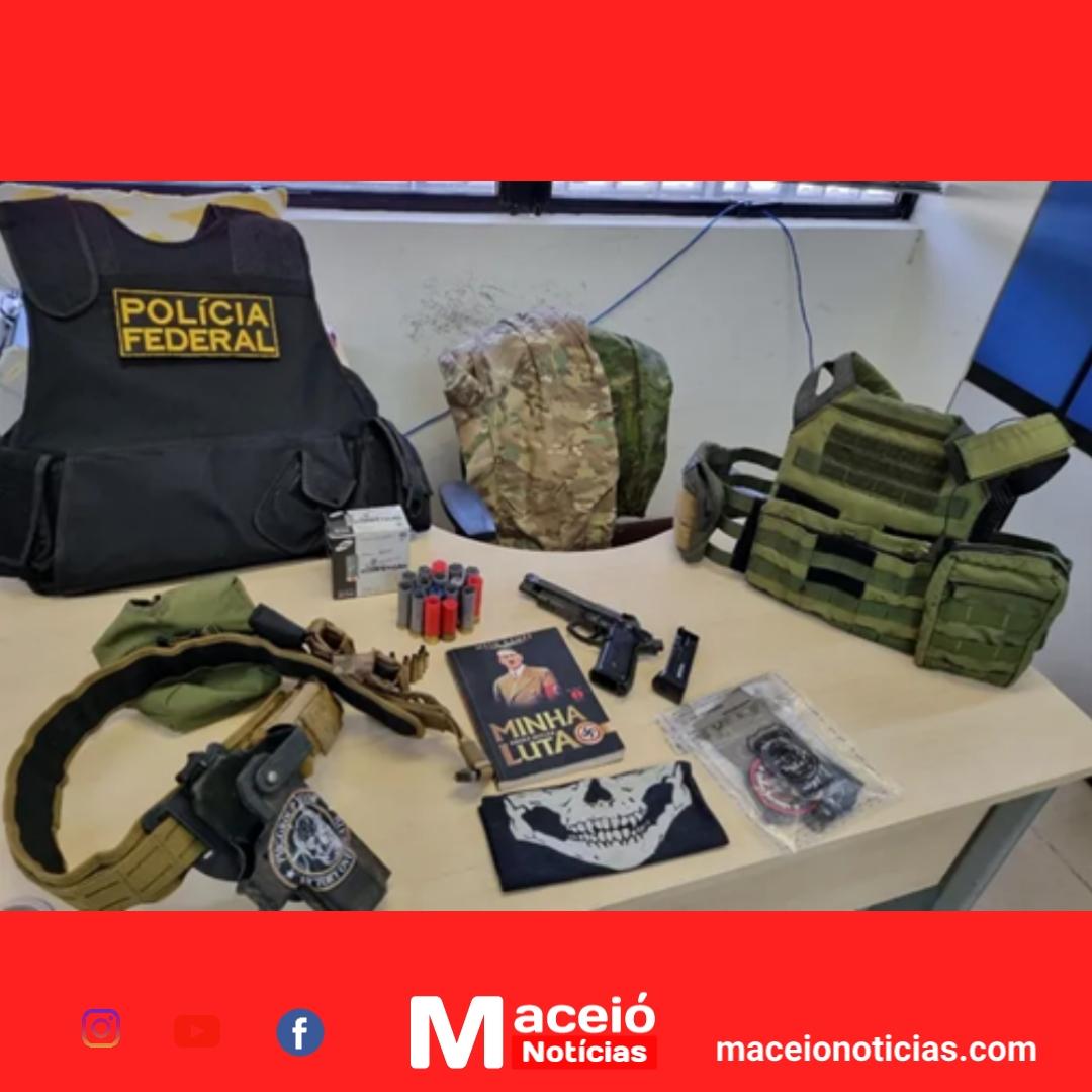 Morador de Maceió é alvo da PF por perfil com conteúdo nazista na web