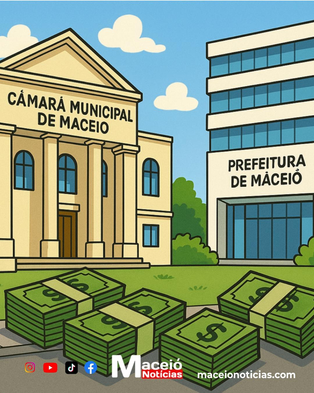 Será que a Turma da Mônica do prefeito de Maceió vai deixar?