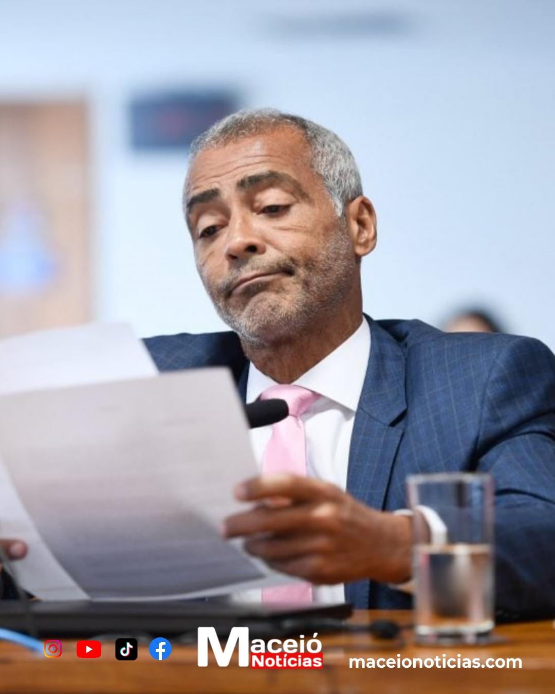 Romário rebate questionamentos sobre impeachment de Moraes e diz: já enfrentou pressão maior