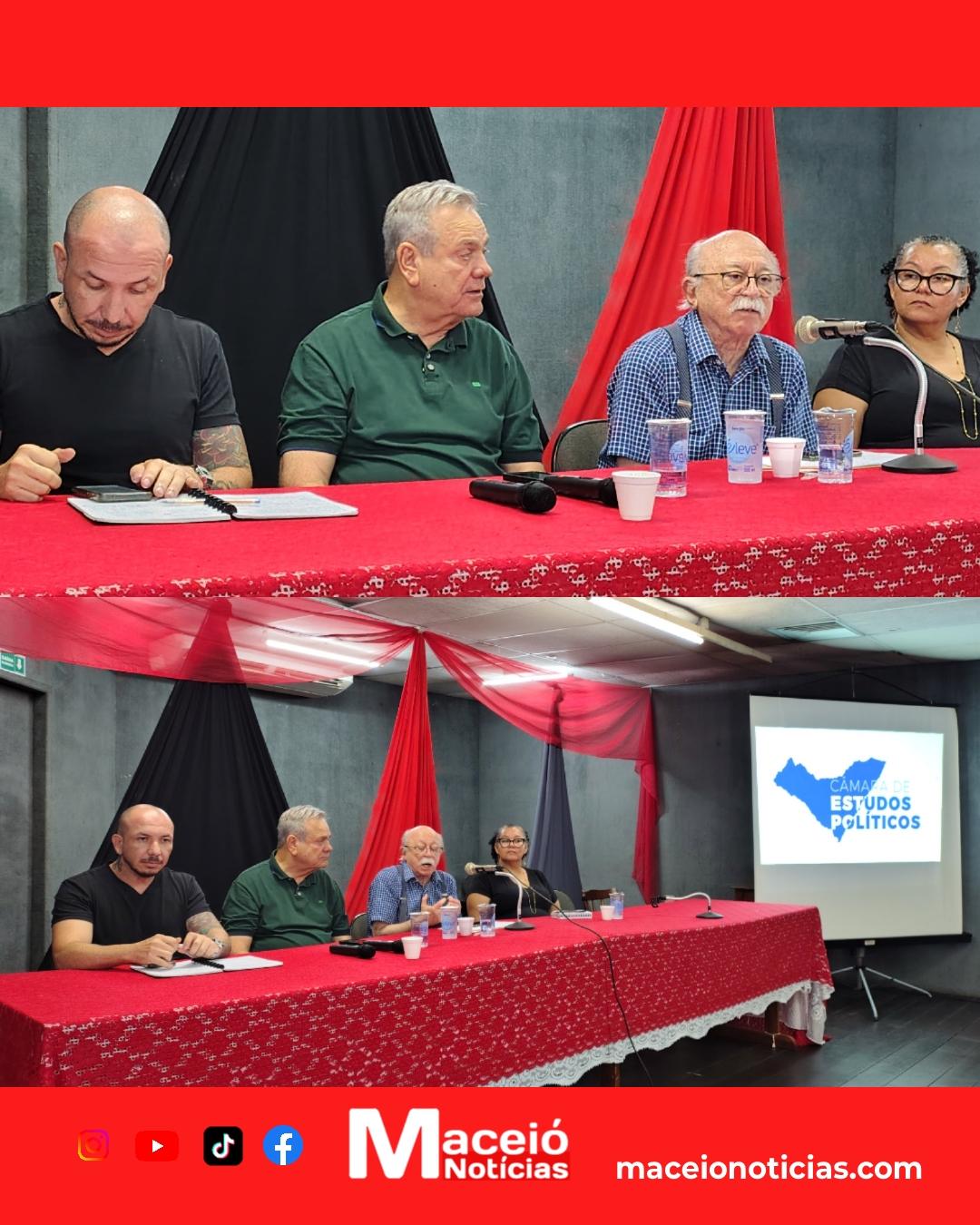 Ronaldo Lessa e Roberto Amaral debatem democracia e futuro político do Brasil em Maceió