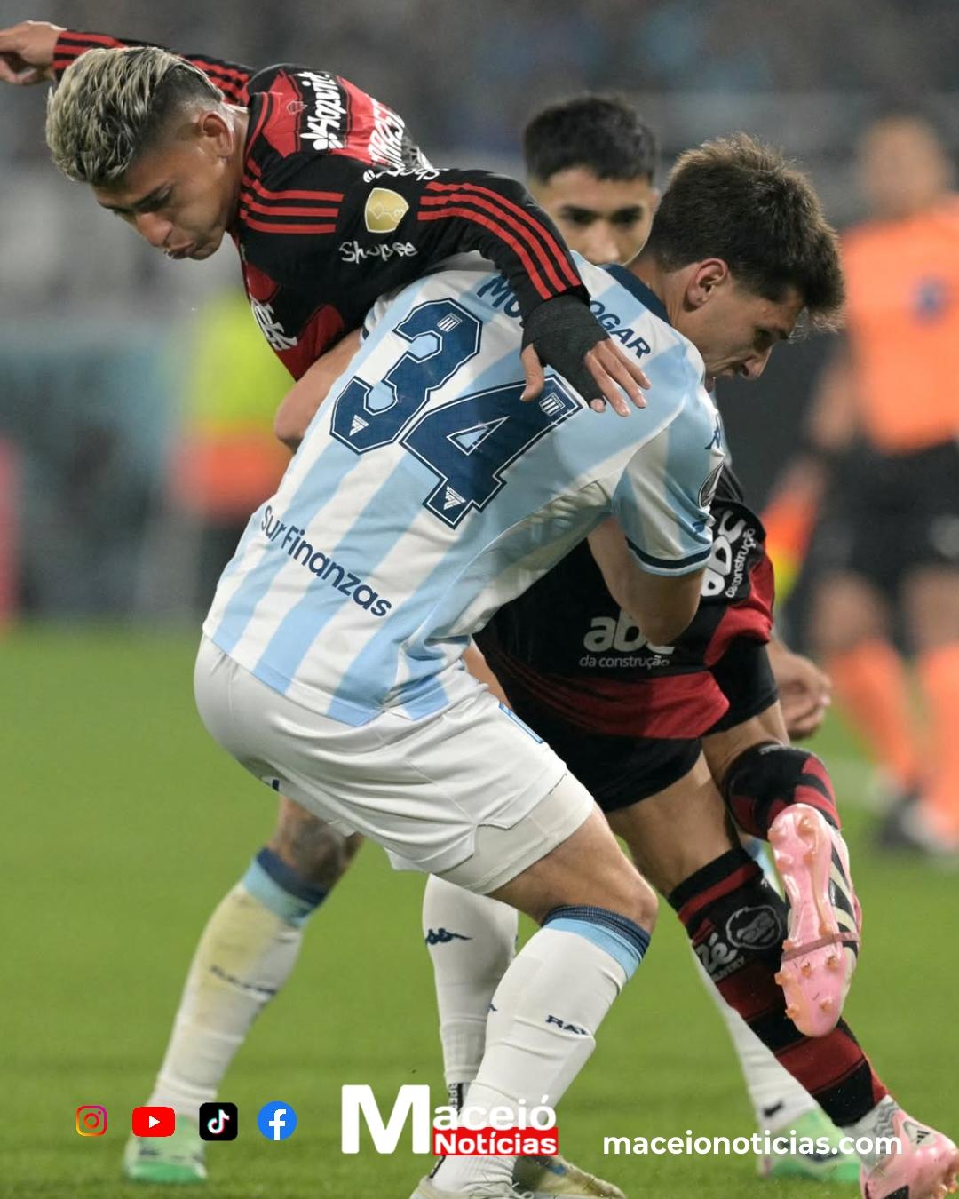 Rubro-negro implacável: Flamengo derrota o Racing e vai à final da Libertadores