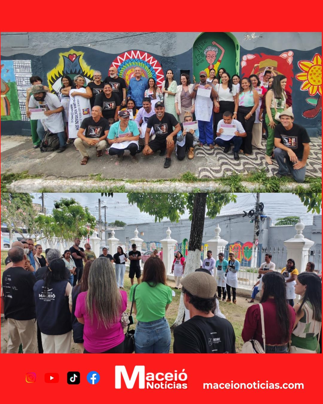 Vice-governador Ronaldo Lessa participa de homenagem a Nise da Silveira nos jardins do palácio