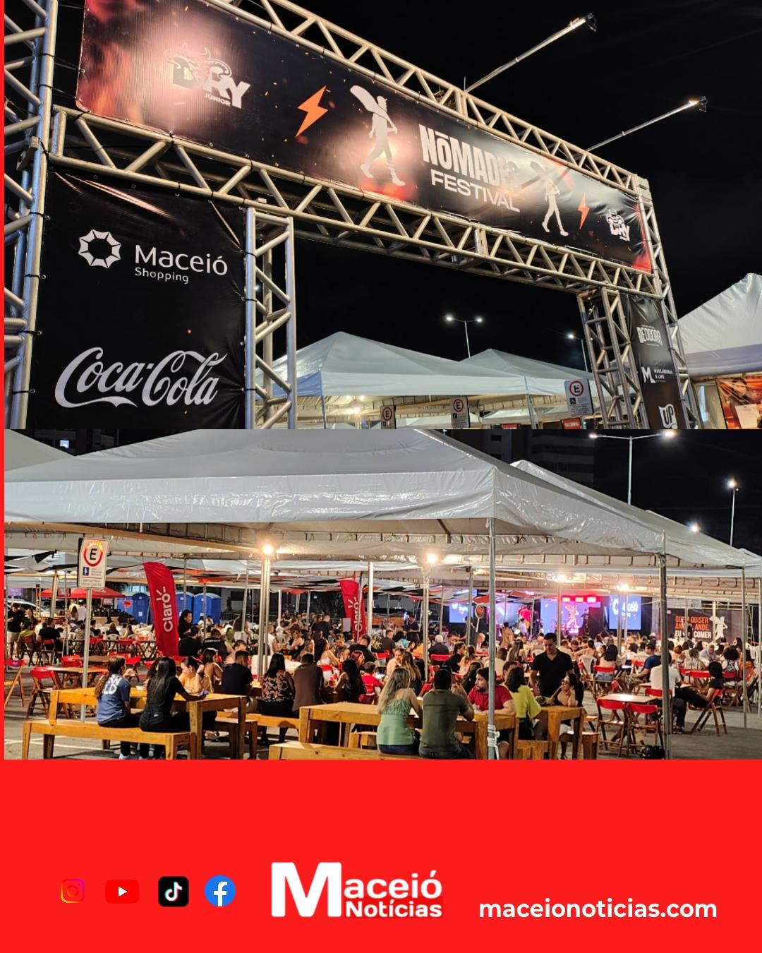 Festival Nômade agita Maceió com música, churrasco e cerveja artesanal
