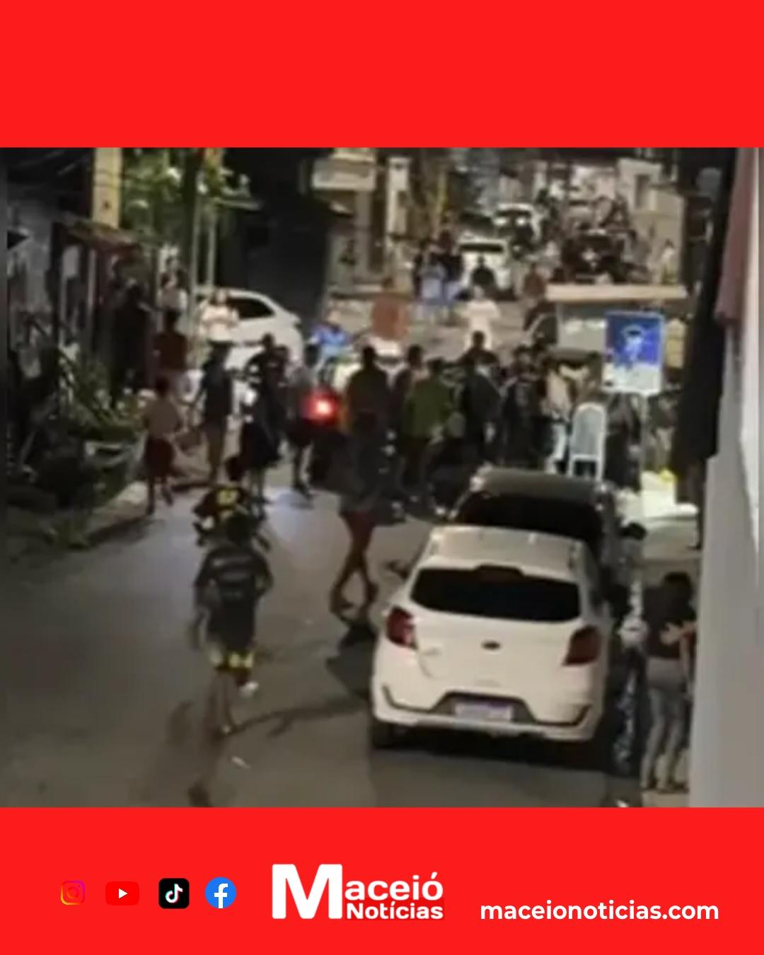 Noite trágica no Jacintinho: motorista de aplicativo morre após ser atingido por engano