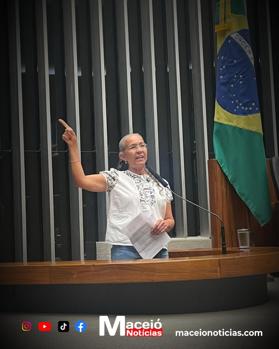 No primeiro dia como deputada, Heloísa Helena pressiona por CPI do Banco Master