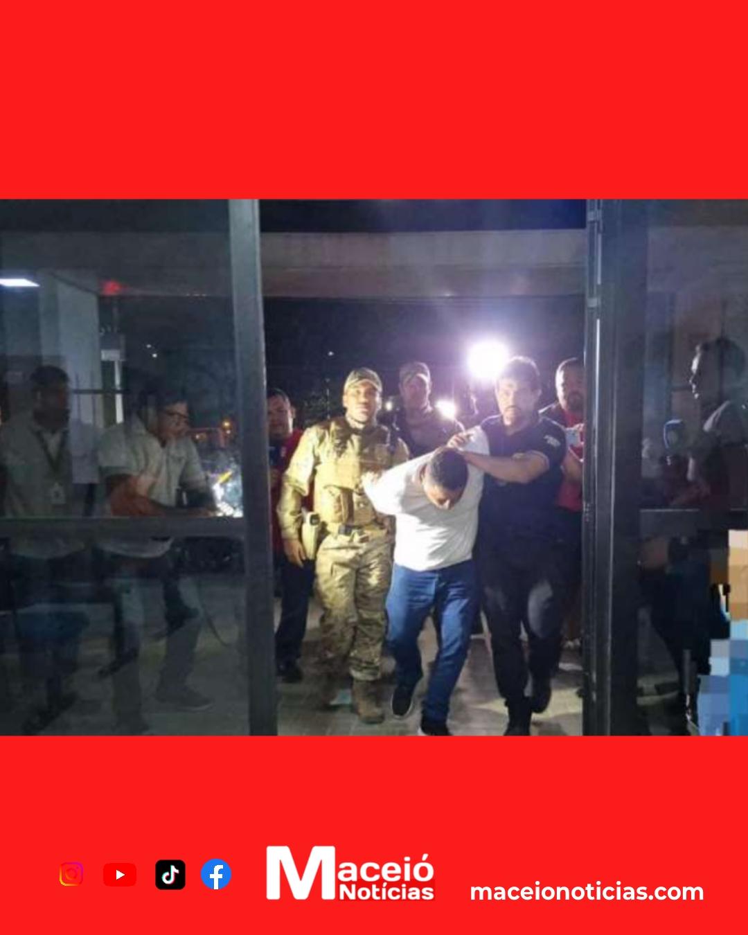 Operação interestadual resulta na captura de liderança de facção procurada em Alagoas
