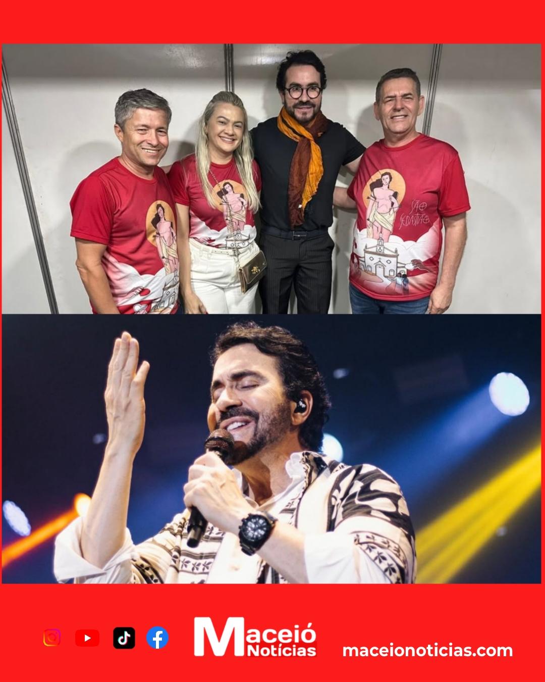 Padre Fábio de Melo encerrou festejos de São Sebastião em Ibateguara