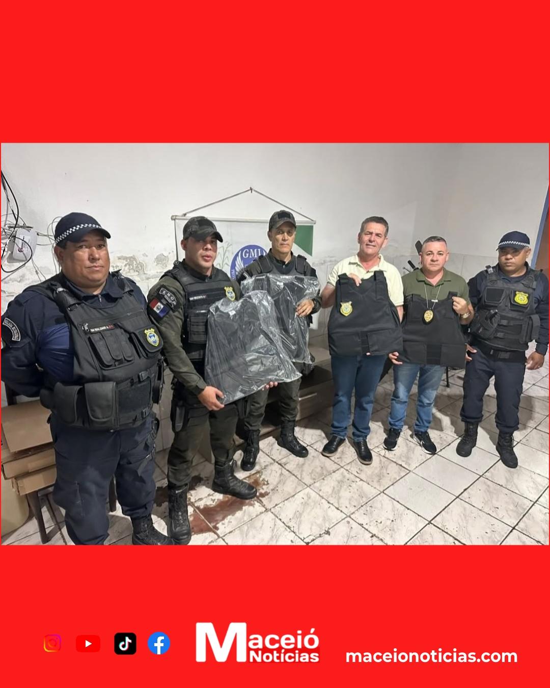 Prefeito Geo Cruz fortalece segurança pública e garante novos equipamentos à Guarda Municipal de Ibateguara