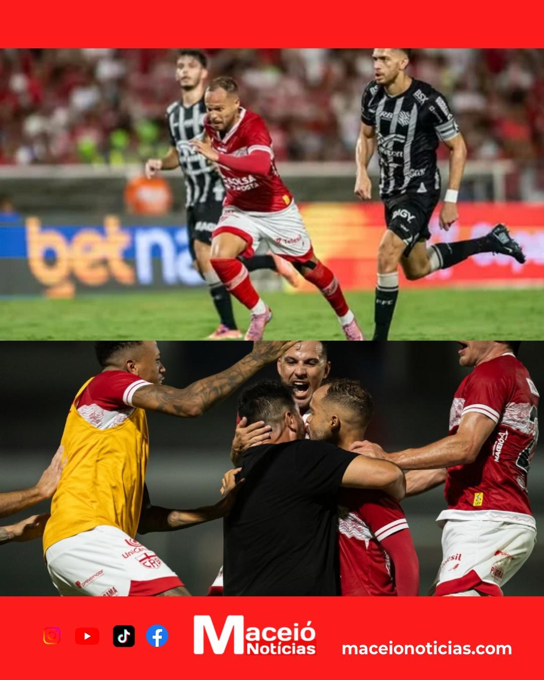 CRB vence, avança e fatura milhões na Copa do Brasil