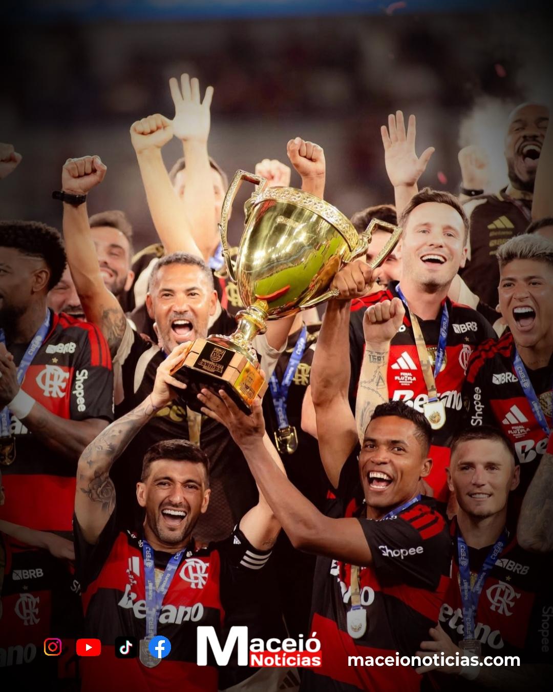 Flamengo supera o Fluminense nos pênaltis e conquista mais um título carioca.