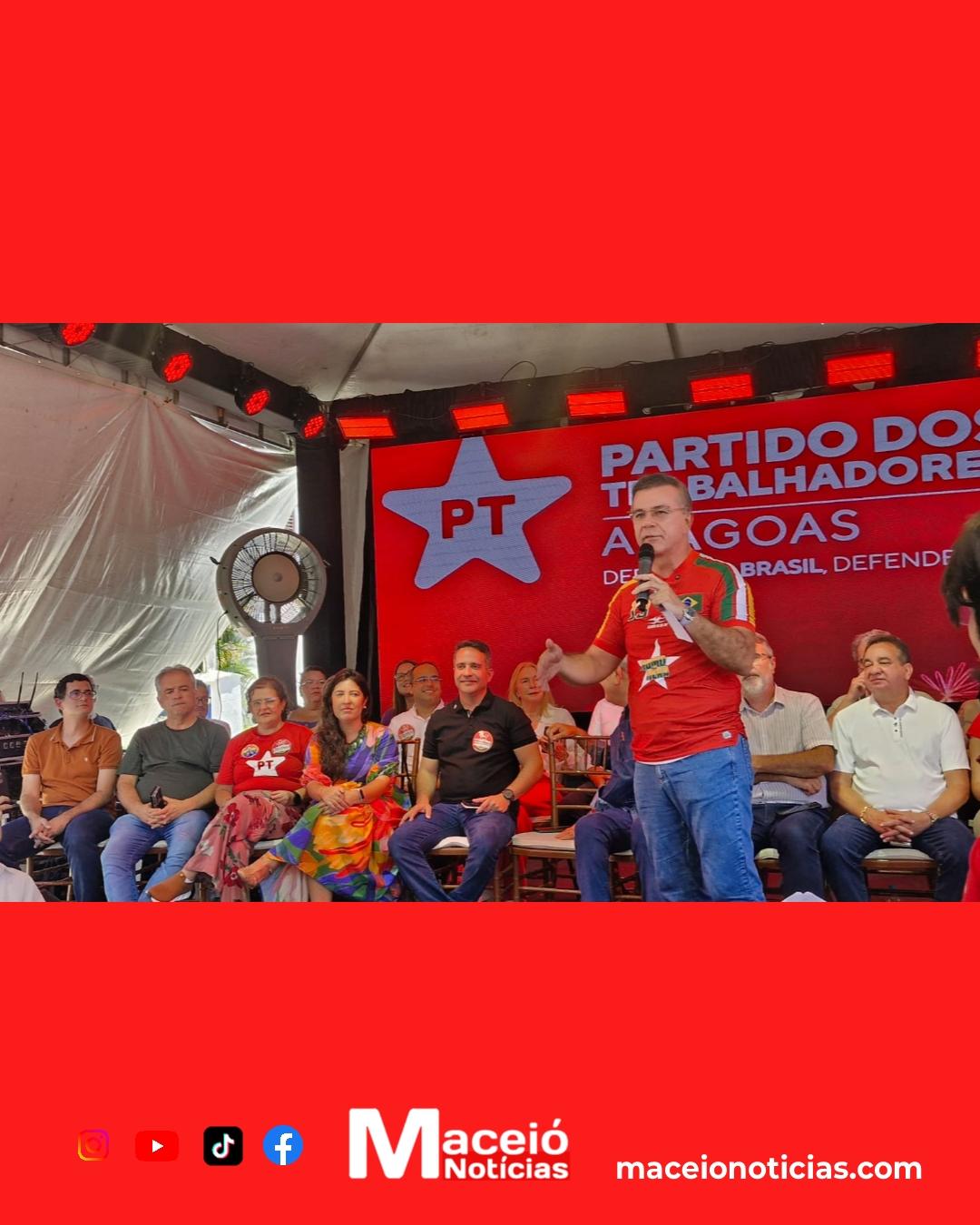 PT Alagoas inaugura nova sede do partido