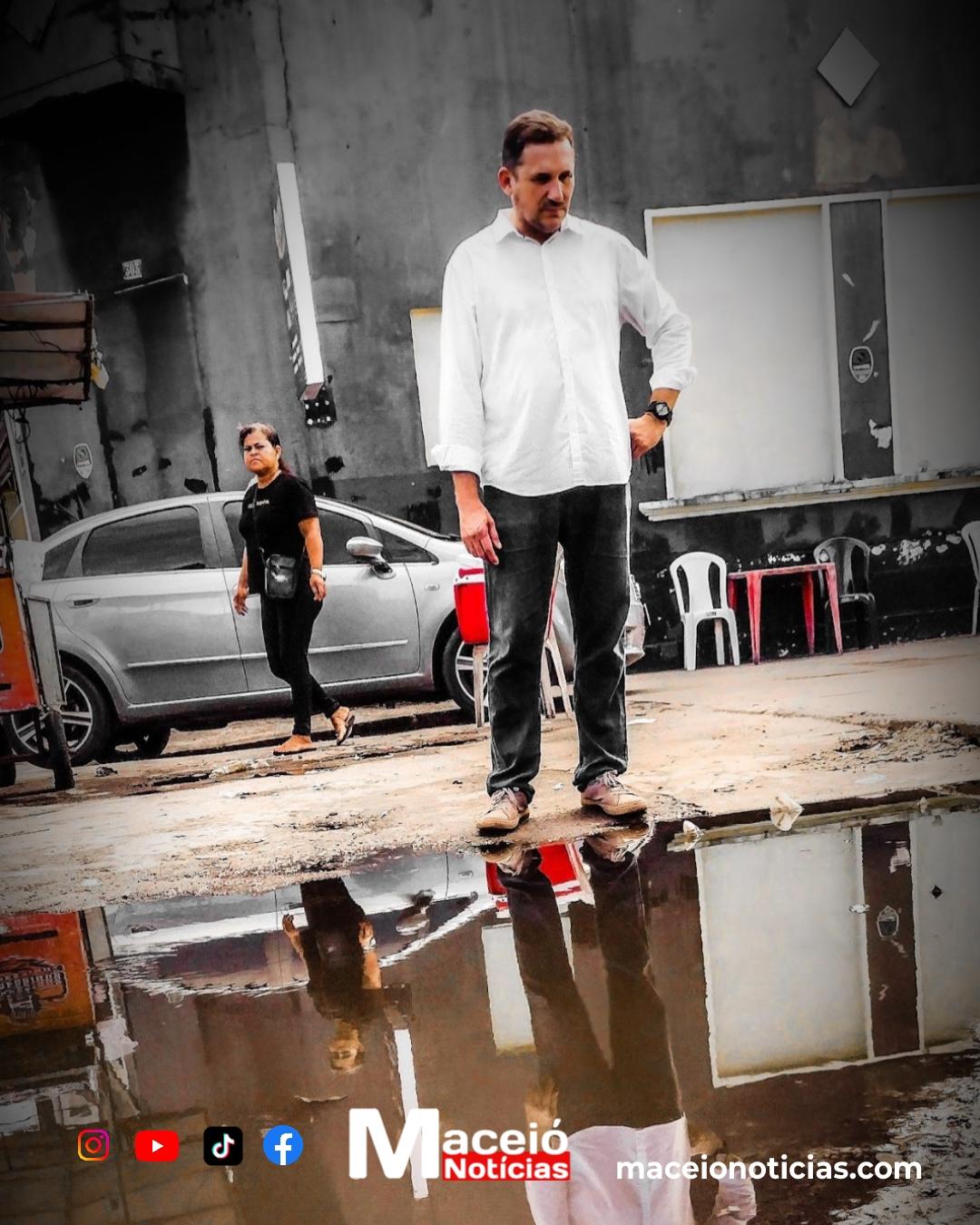 Renasce Salgadinho é solução ou maquiagem urbana? Professor Dílson analisa obra em Maceió