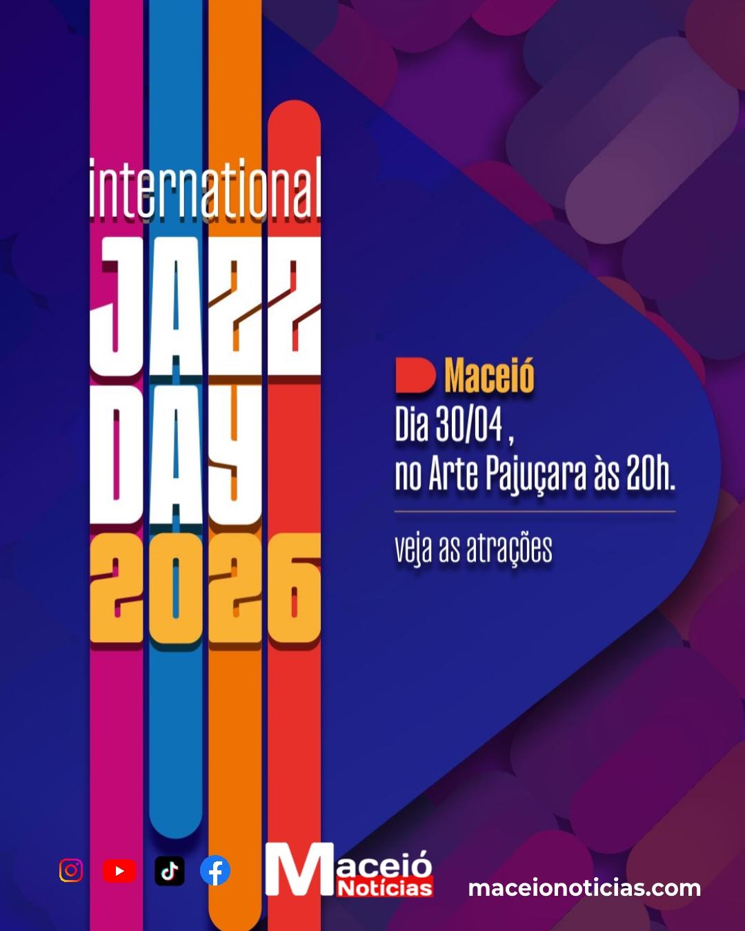 Alagoas celebra Dia Internacional do Jazz com programação em Maceió e Arapiraca