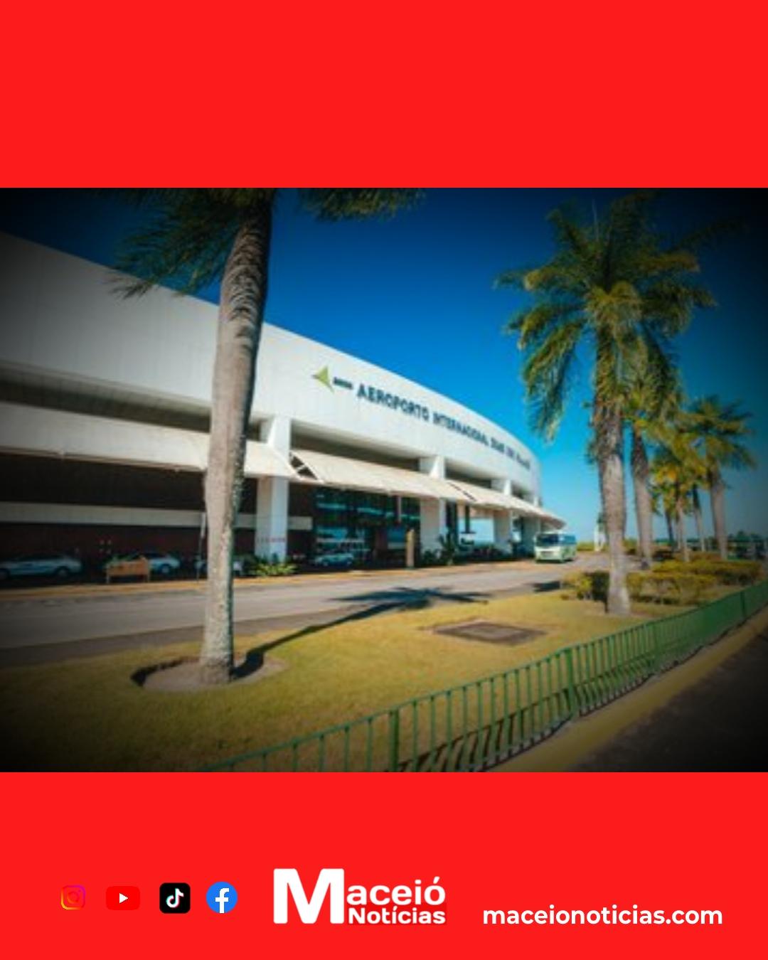 Bagagem suspeita leva à prisão: munições são encontradas com passageiro no Aeroporto Zumbi dos Palmares