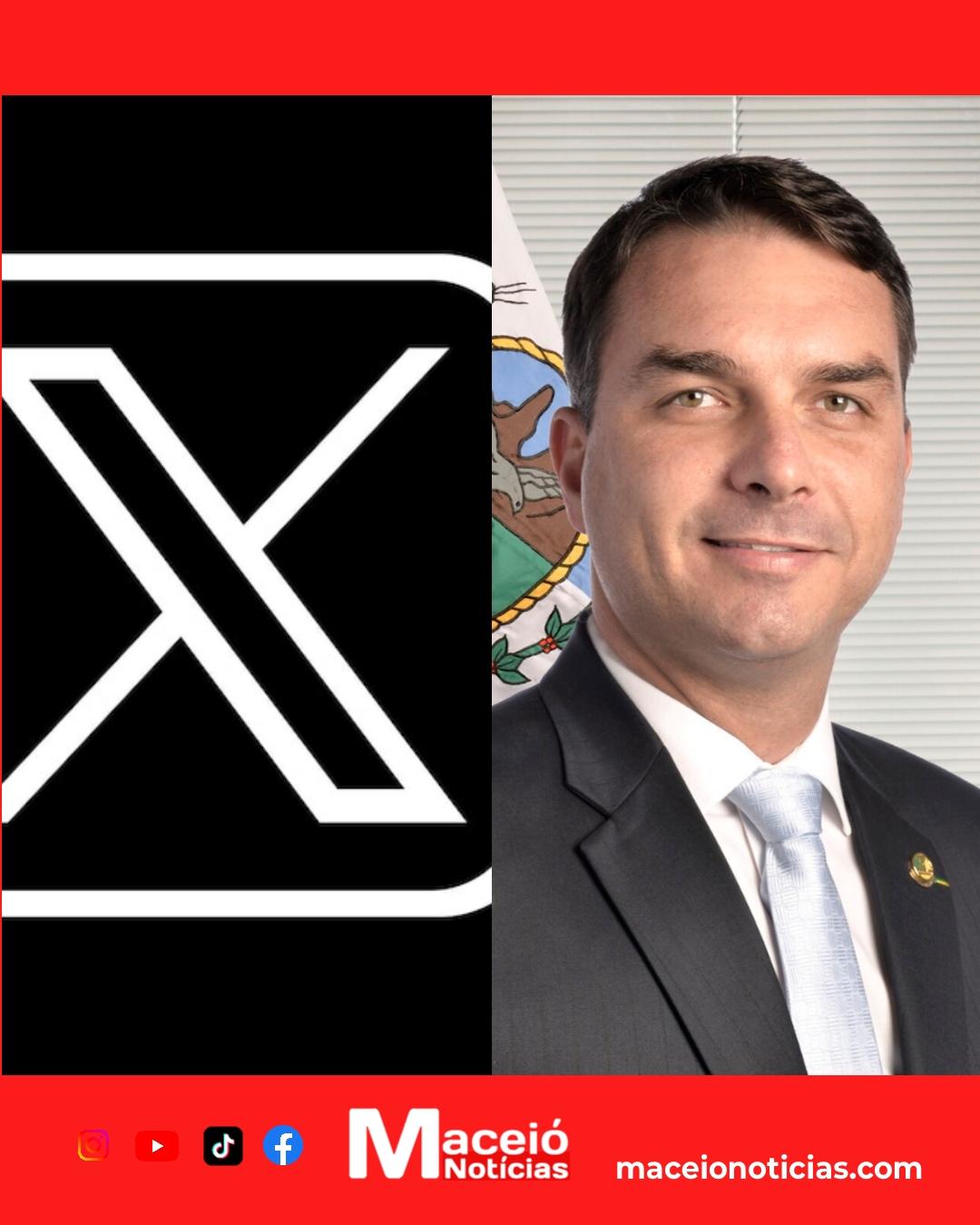 Censura ou revés? Flávio Bolsonaro aciona Justiça contra usuários do X e decisão vira contra ele
