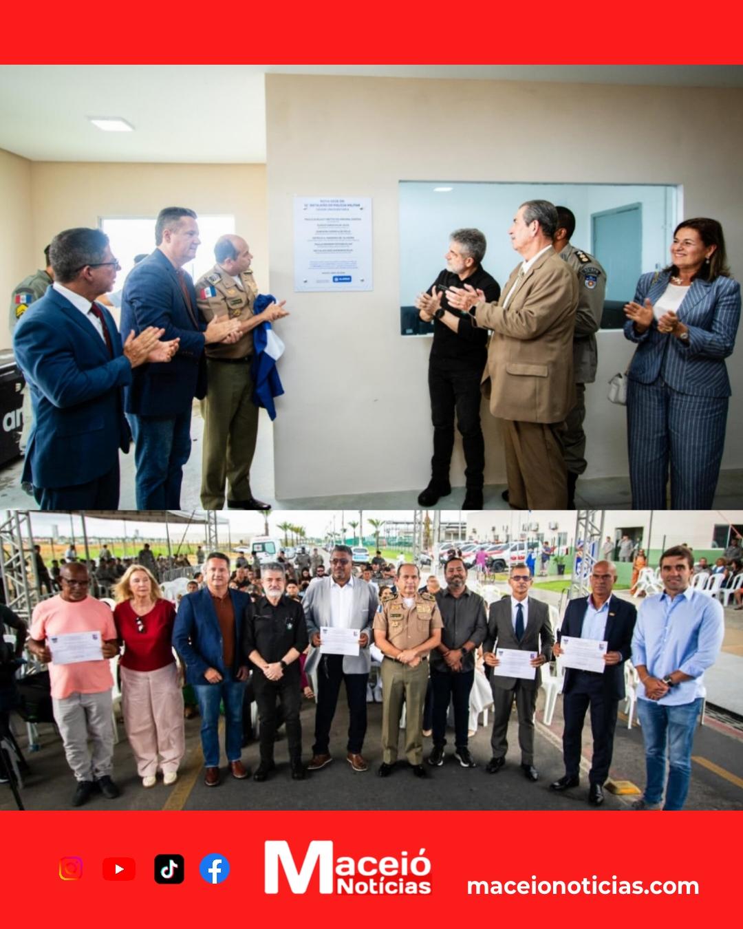 Nova base da segurança: governo entrega sede modernizada do 12º BPM na Cidade Universitária