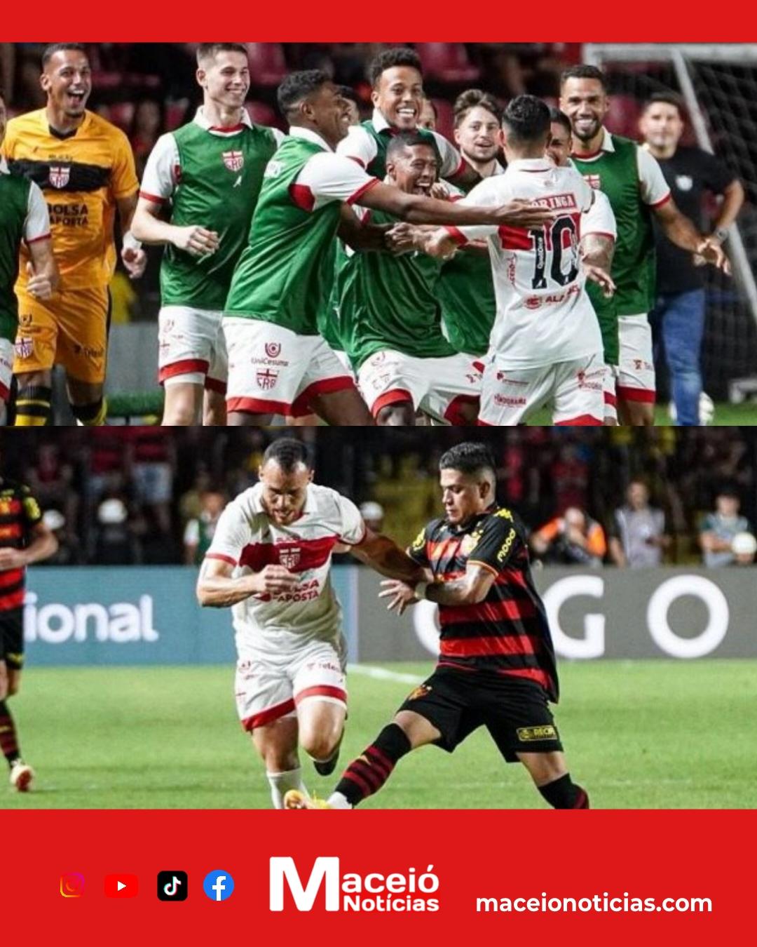 CRB bate o Sport na Ilha, engata boa sequência e respira fora do Z4 da Série B