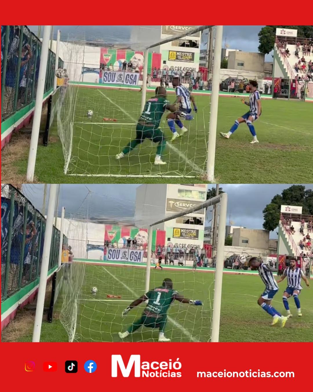 CSA goleia o CSE por 5 a 1 no Juca Sampaio e tira rival do G-4 da Série D