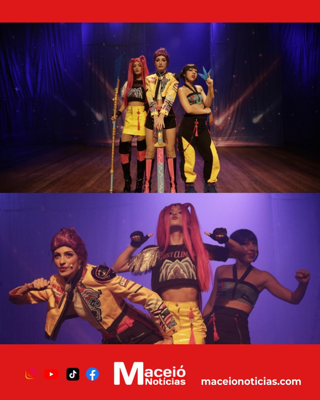 Inspirado no sucesso da Netflix, K-pop Jovens Guerreiras no Teatro Chega a Alagoas